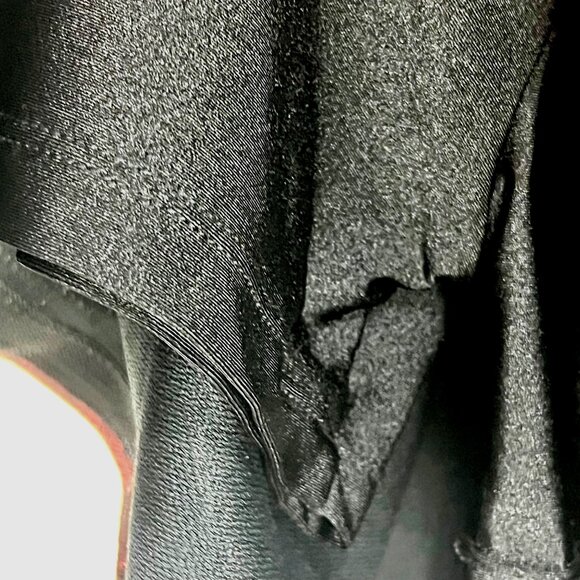 Revolution Dance Costume Fiesta 19710 Childs M Halter Dress Red Fringe Black - Picture 6 of 8